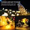 YOEEN 20 Pack Fairy Lights Battery Operated 3.3ft 20 LED Mini String Lights Copper Wire Firefly Starry Lights for Mason Jars Wedding Centerpieces Party Christmas Decor, Warm White